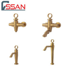 ست شیرآلات مدل آنیتا طلامات راسان