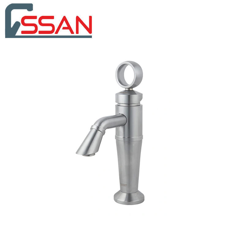شیر روشویی مدل آنیتا کروم مات راسان