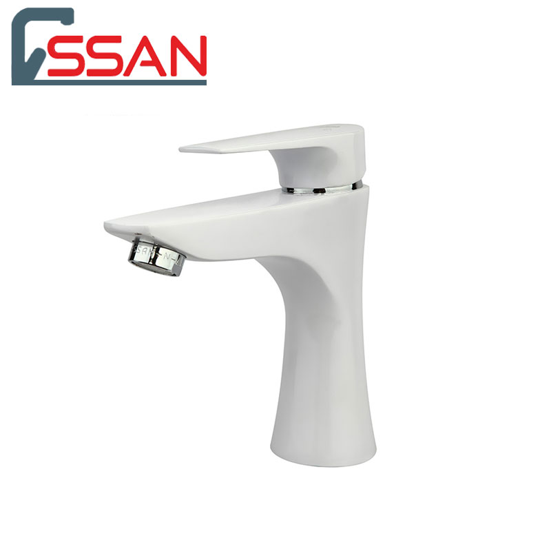 شیر روشویی مدل آتیس سفید راسان