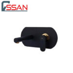 شیر روشویی توکار ایکاد تنسو مشکی طلا راسان