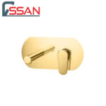 شیر روشویی توکار ایکاد تنسو طلایی راسان