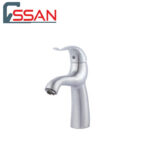 شیر روشویی مدل اکتاو کروم مات راسان