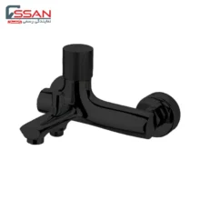 شیر حمام مدل رناتا پلاس مشکی راسان