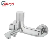 شیر حمام مدل رناتا پلاس کروم مات راسان