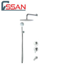 شیر حمام توکار کلاس 1 ویوات تنسو کروم راسان