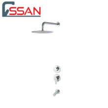 شیر حمام توکار کلاس 2 ویوات تنسو کروم راسان