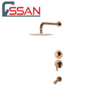 شیر حمام توکار کلاس 2 ویوات تنسو رزگلد راسان