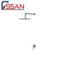 شیر حمام توکار کلاس 3 ویوات تنسو کروم راسان