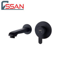 شیر روشویی توکار ویوات تنسو مشکی راسان