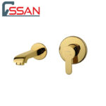 شیر روشویی توکار ویوات تنسو طلایی راسان