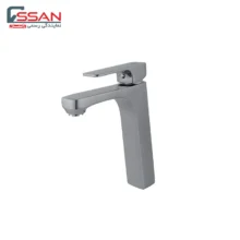 شیر روشویی مدل گارنت کروم مات راسان