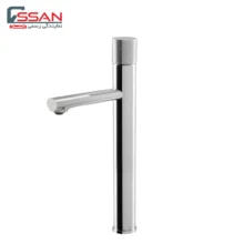 شیر روشویی پایه بلند مدل رناتا پلاس کروم راسان