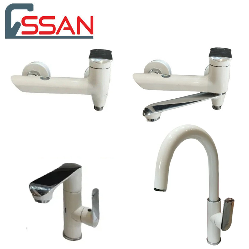 ست شیرآلات دینو شیری کروم راسان