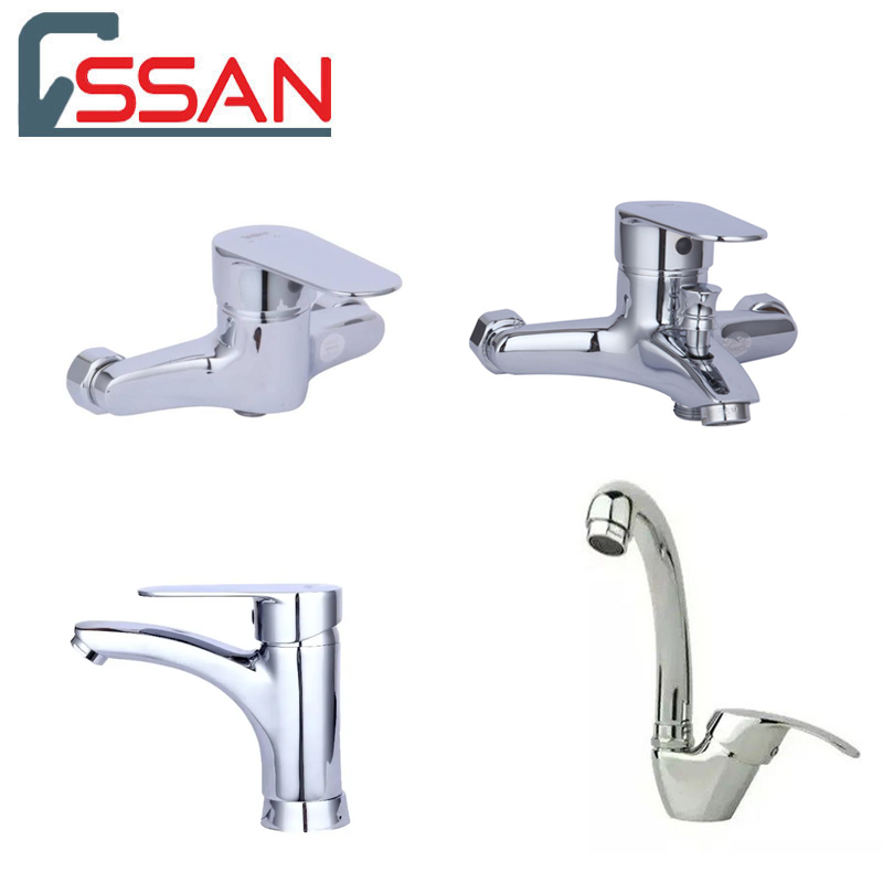 ست شیرآلات مدل لونا کروم راسان