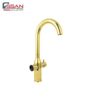 شیر ظرفشویی لمسی الارا طلایی راسان