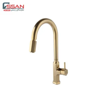 شیر ظرفشویی شاوری تونو طلایی راسان