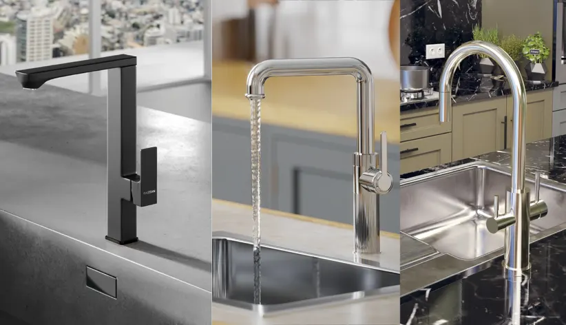 انواع شیر آشپزخانه راسان