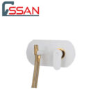 شیر توالت توکار ایکاد تنسو شیری طلا راسان