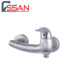 شیر توالت مدل اکتاو کروم مات راسان