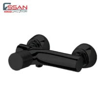 شیر توالت مدل رناتا پلاس مشکی راسان